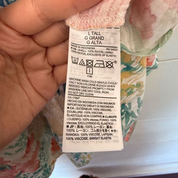 Old Navy Women’s Large Multicolored Dress - Picture 3 of 5